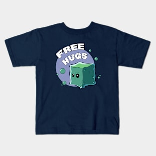 Gelatinous Cube Free Hugs Kids T-Shirt